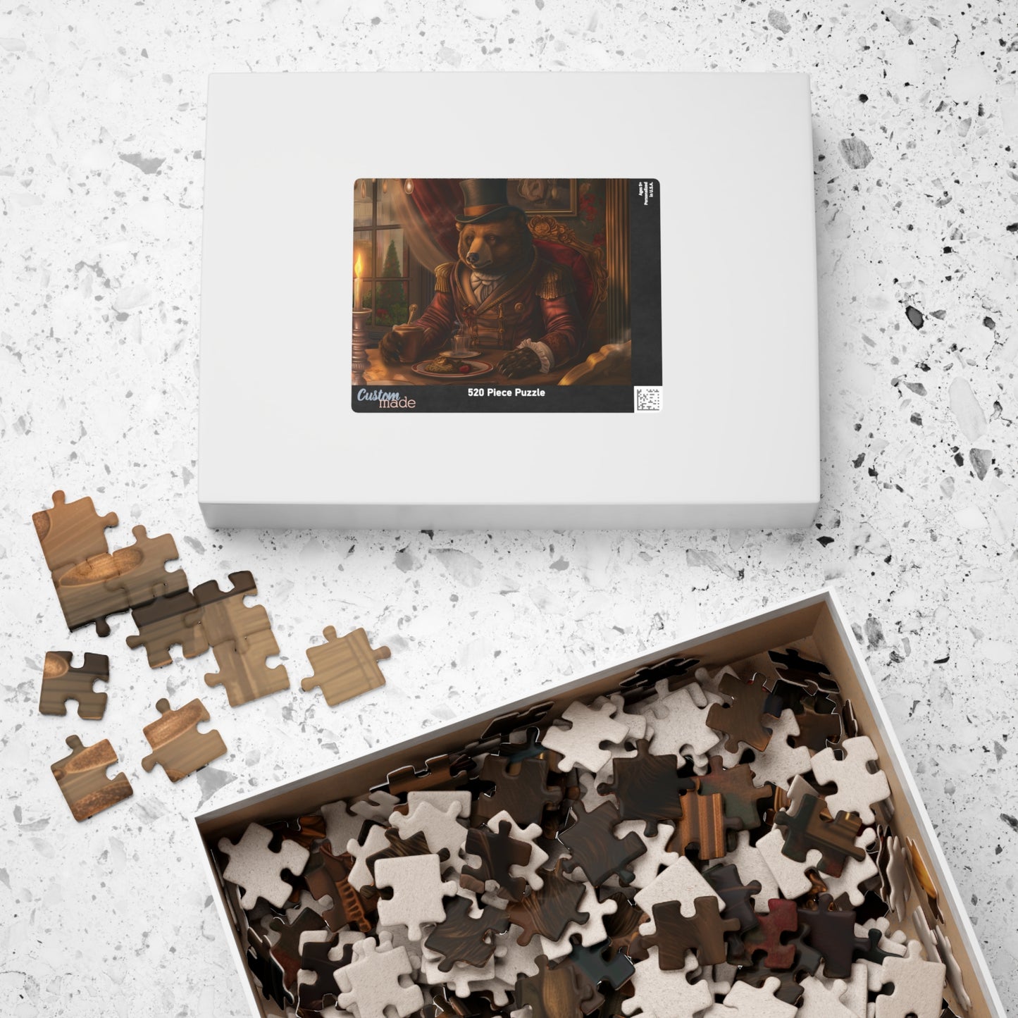 Dinner with a Gentleman, A Great Feast (jigsaw puzzle)