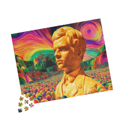 I'm on the wrong floor again, Digital Dreamscape Portrait (Jigsaw Puzzle)