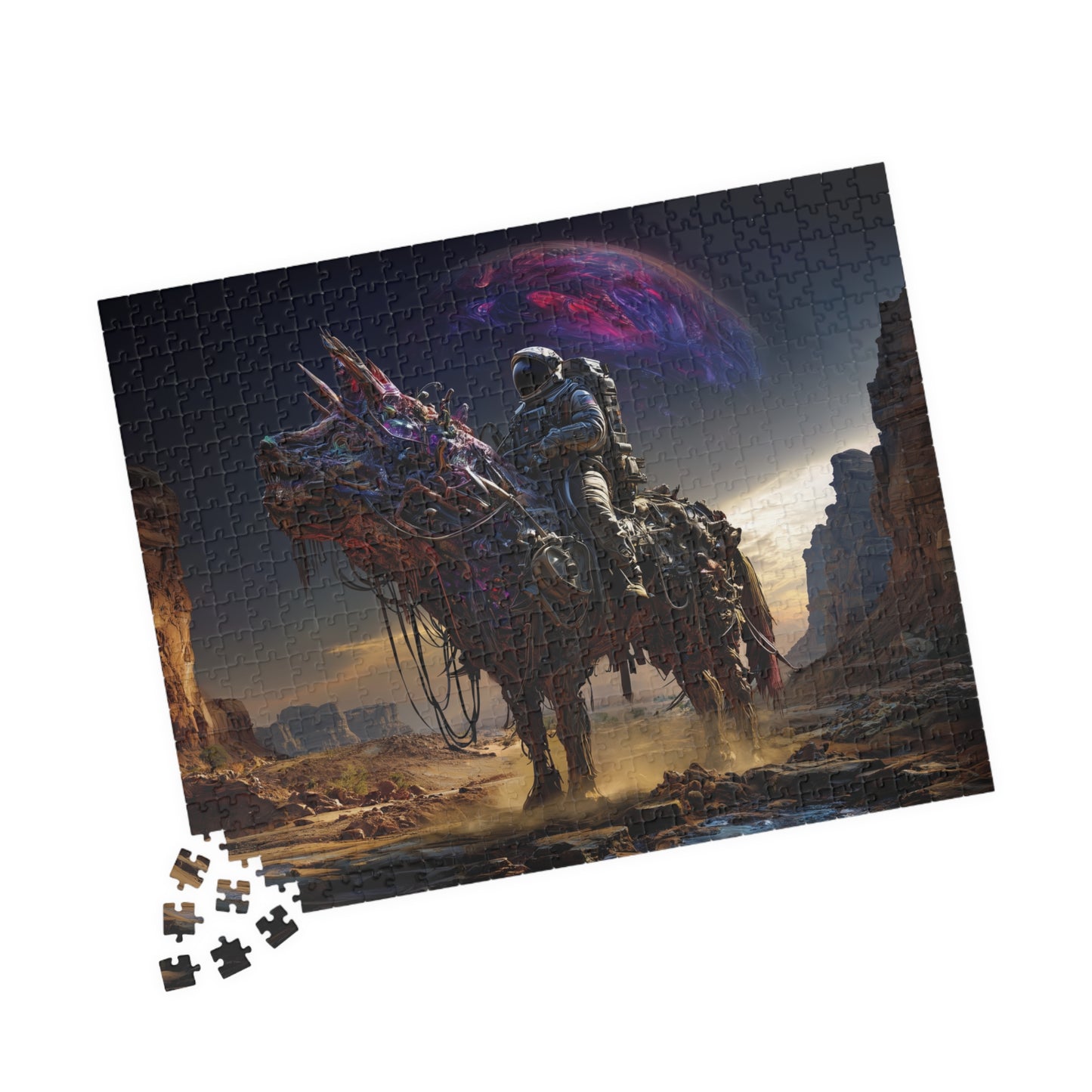 Echo and the Astronaut, The Iron Steed of Andromeda (Jigsaw Puzzle)