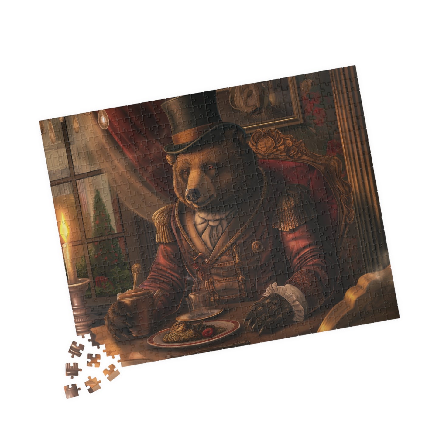 Dinner with a Gentleman, A Great Feast (jigsaw puzzle)