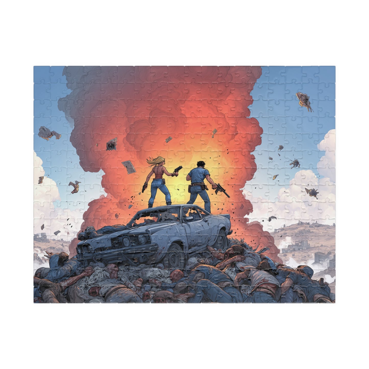 Wasteland Warriors, The Survivors' Summit (Jigsaw Puzzle)