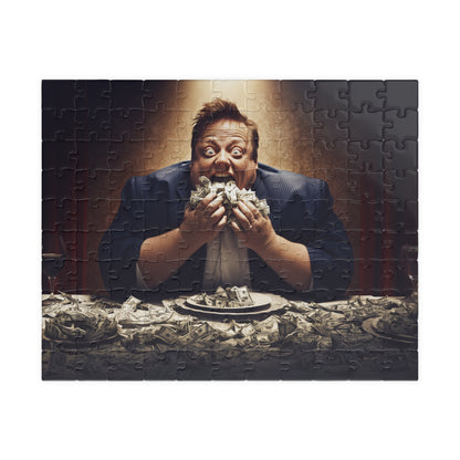 Feast of the Almighty Dollar, The Money Devourer (Jigsaw Puzzle)