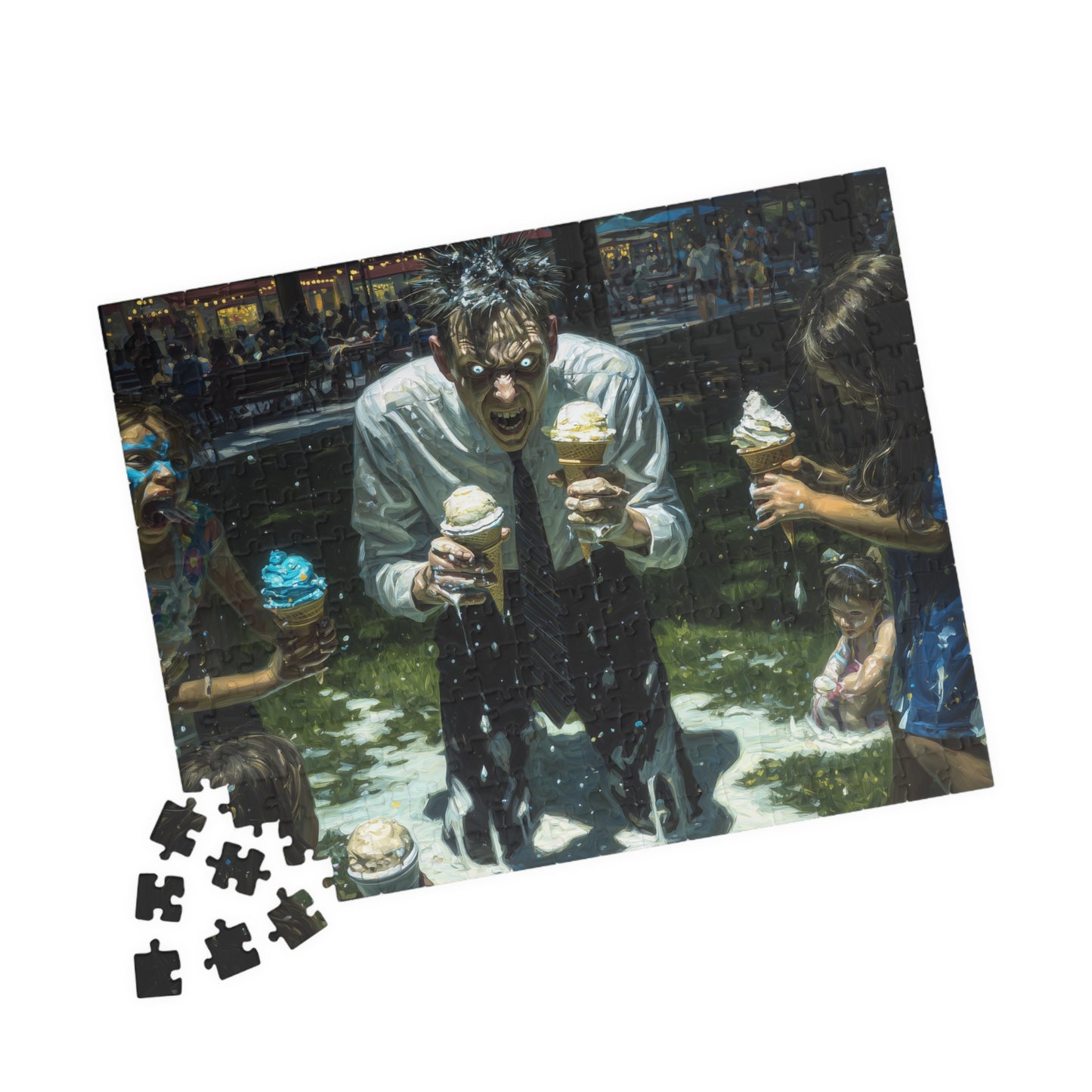 Frozen Delight Fanatic, The Man Who Could Not Stop (Jigsaw Puzzle)