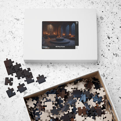 Stone and Candlelight, Dream of the Past (Jigsaw Puzzle)