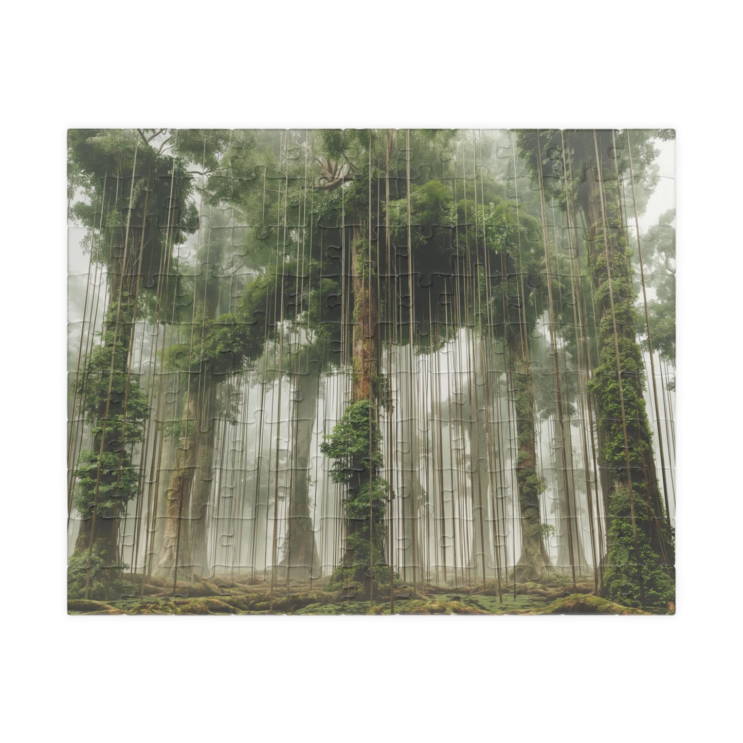 Concrete Jungle, Held by Rebar (Jigsaw Puzzle)