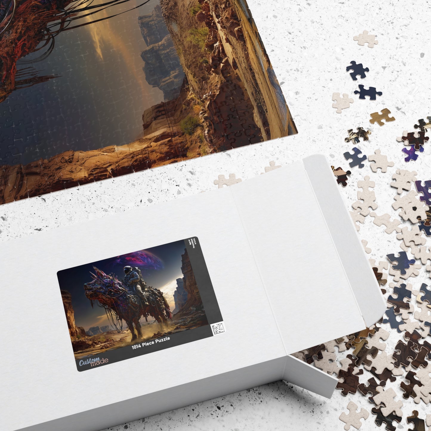 Echo and the Astronaut, The Iron Steed of Andromeda (Jigsaw Puzzle)