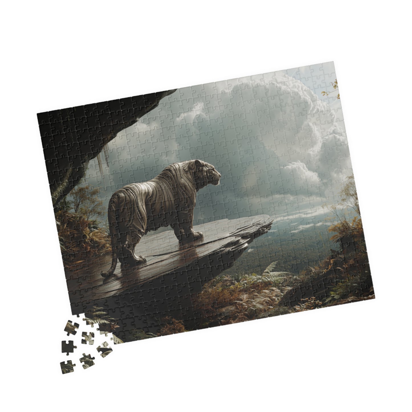 The Iron Sentinel, Metallic Majesty (Jigsaw Puzzle)