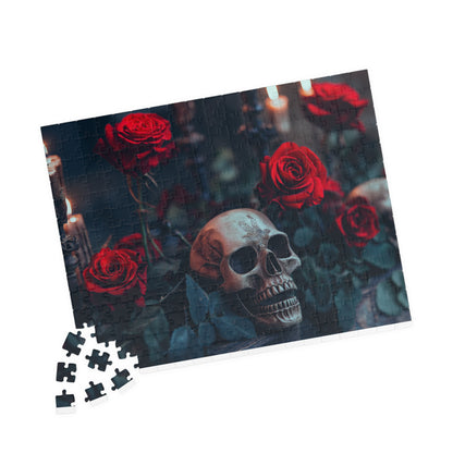 Mortal Bloom, Rose for a Skull (Jigsaw Puzzle)