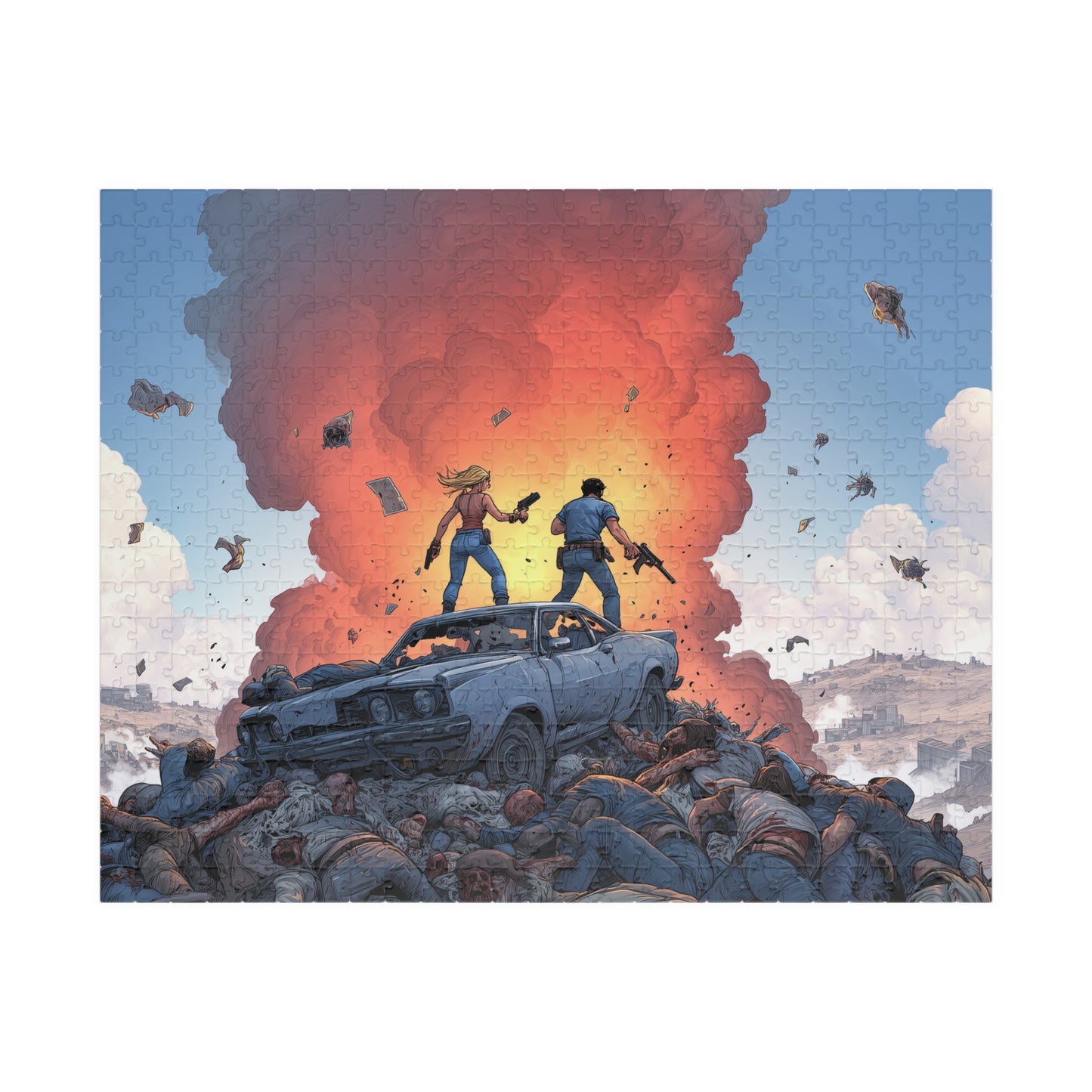 Wasteland Warriors, The Survivors' Summit (Jigsaw Puzzle)