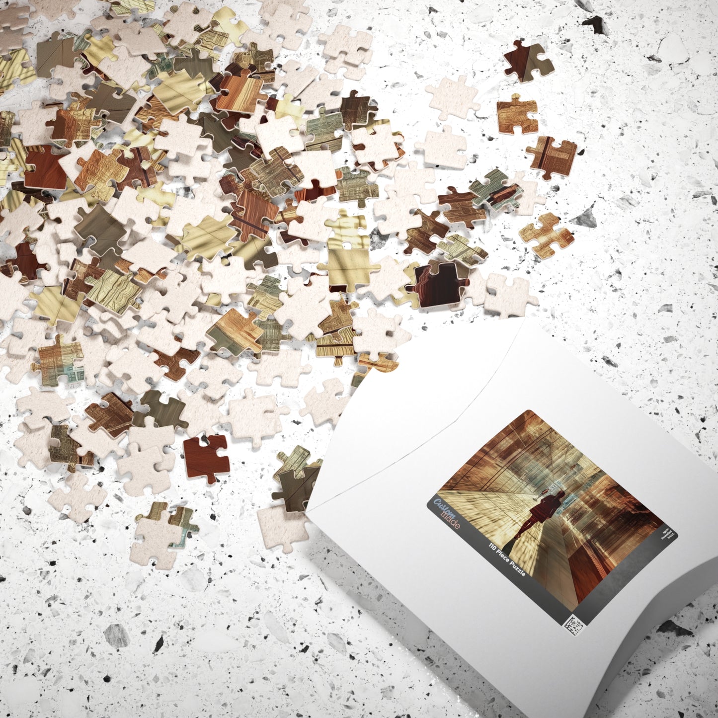 Corporate Silence, Alone in the Crowd (jigsaw puzzle)