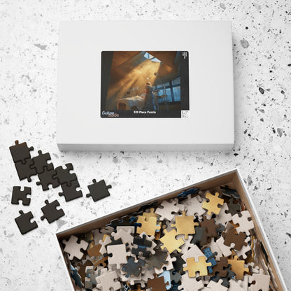 Quiet Heroine, Hope Woven in White (Jigsaw Puzzle)