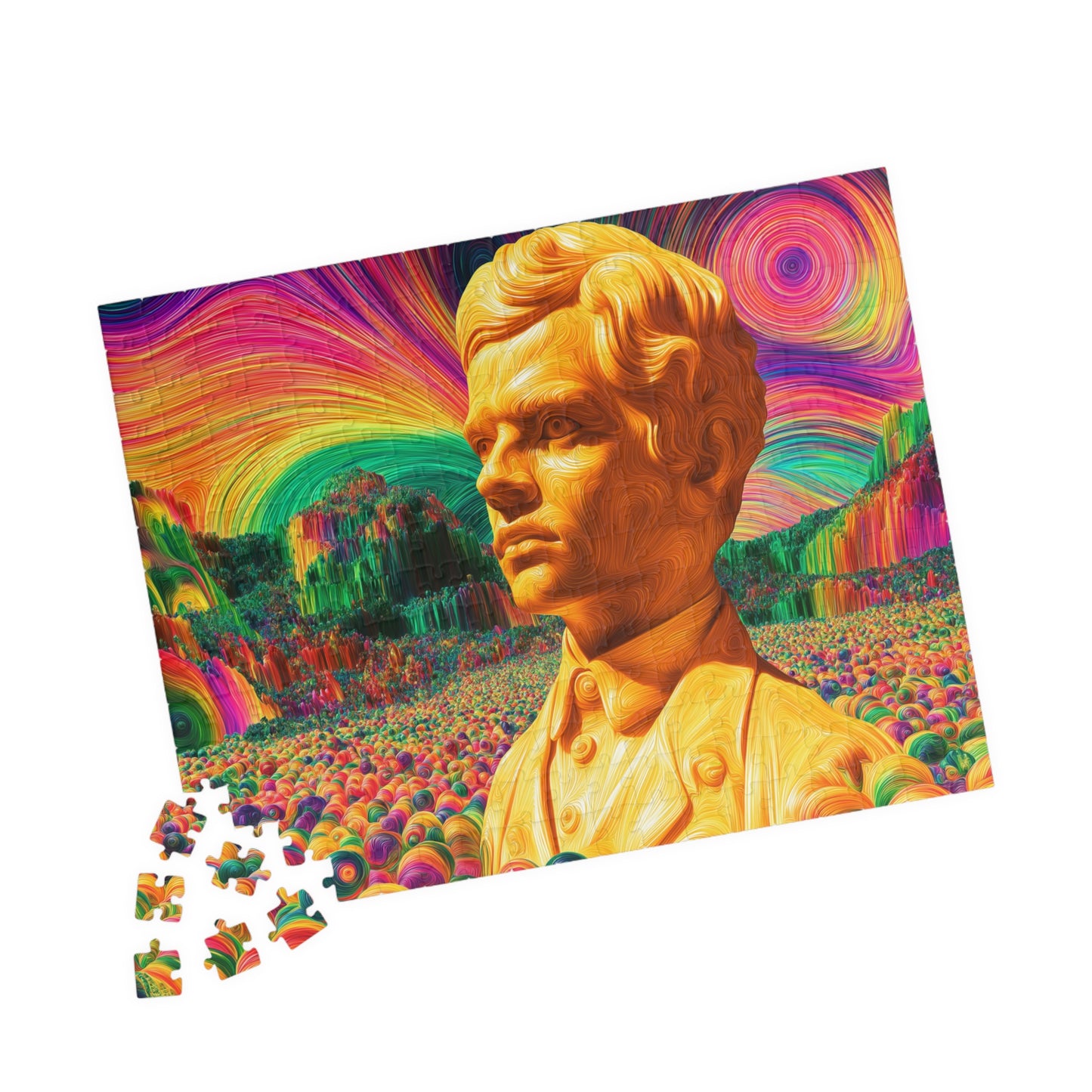 I'm on the wrong floor again, Digital Dreamscape Portrait (Jigsaw Puzzle)