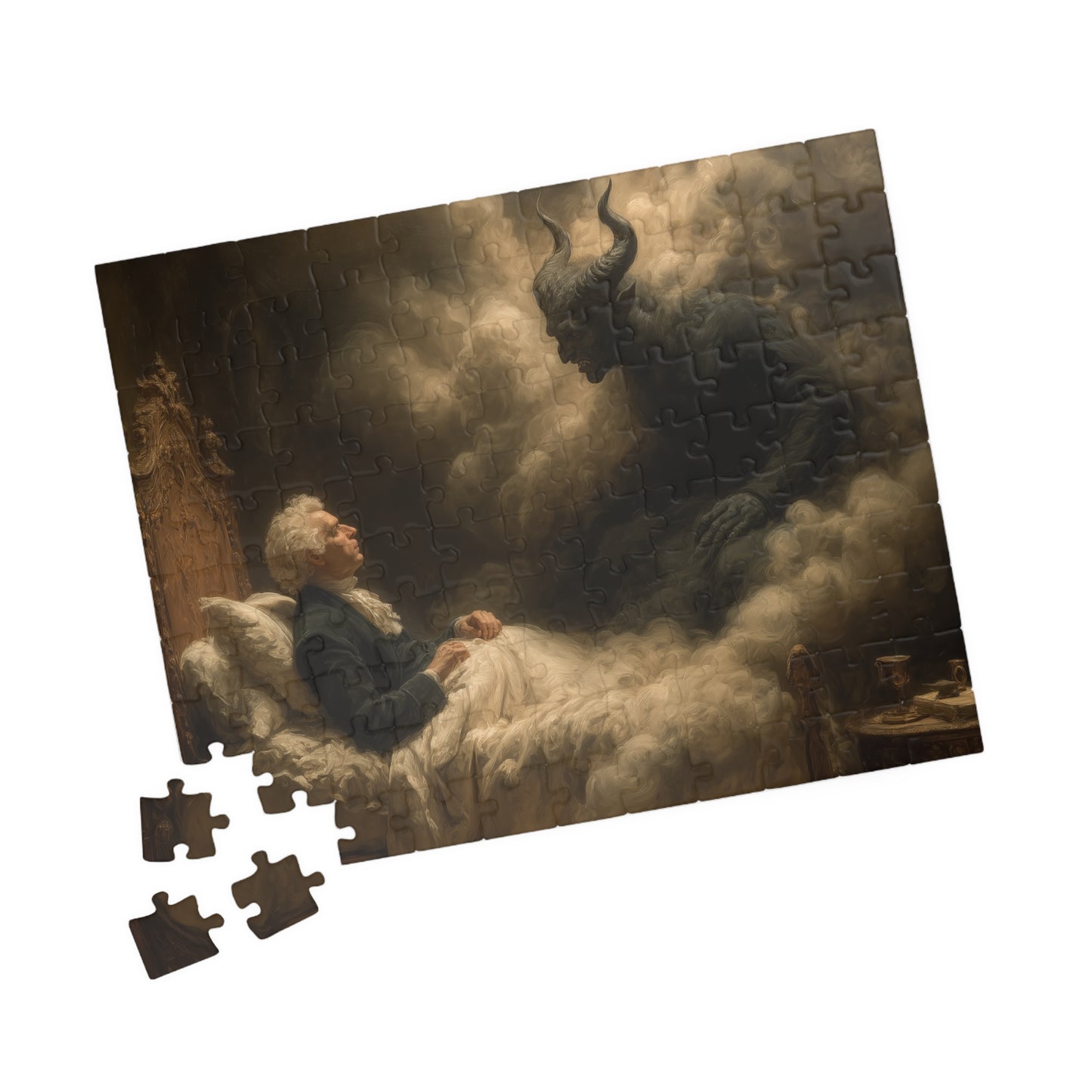 Dying Man's Vision, Last Rites and First Fears (Jigsaw Puzzle)