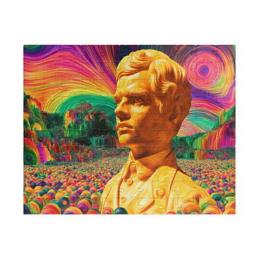 I'm on the wrong floor again, Digital Dreamscape Portrait (Jigsaw Puzzle)