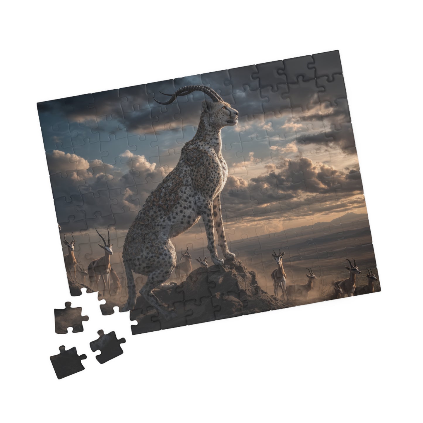 The Pact-Bound Predator, The Living Paradox of the Plains (Jigsaw Puzzle)