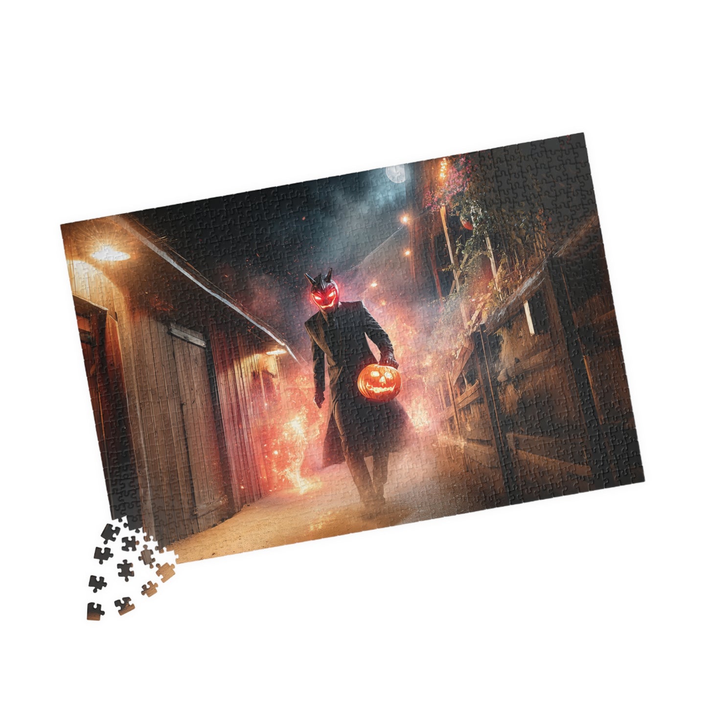 Harbinger of Halloween, Moonlit Fiend (Jigsaw Puzzle)