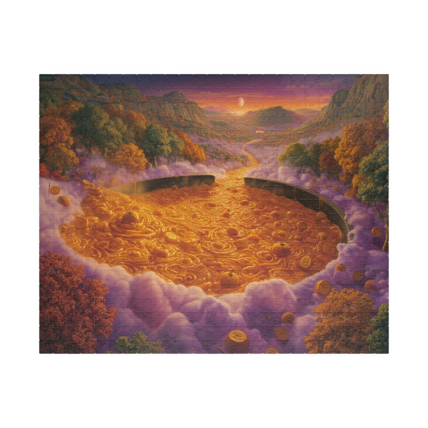Pumpkin Soup Valley, Autumn's Bounty (Jigsaw Puzzle)