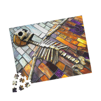 Bones of Glass, Mosaic Skeleton (Jigsaw Puzzle)