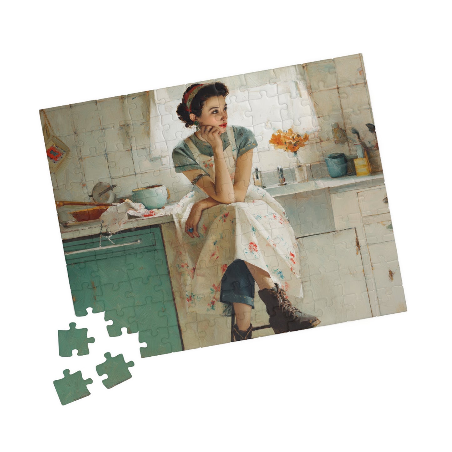 Lipstick and Leather, Good Housekeeping Gone Rogue (Jigsaw Puzzle)