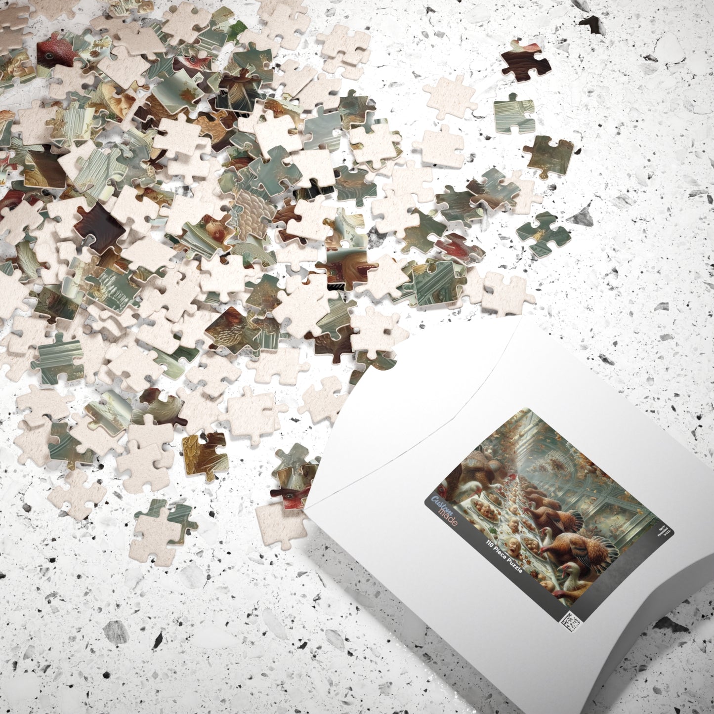 Grand Thanksgiving Feast, Gobble Gobble (Jigsaw Puzzle)