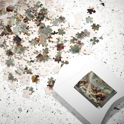 Grand Thanksgiving Feast, Gobble Gobble (Jigsaw Puzzle)