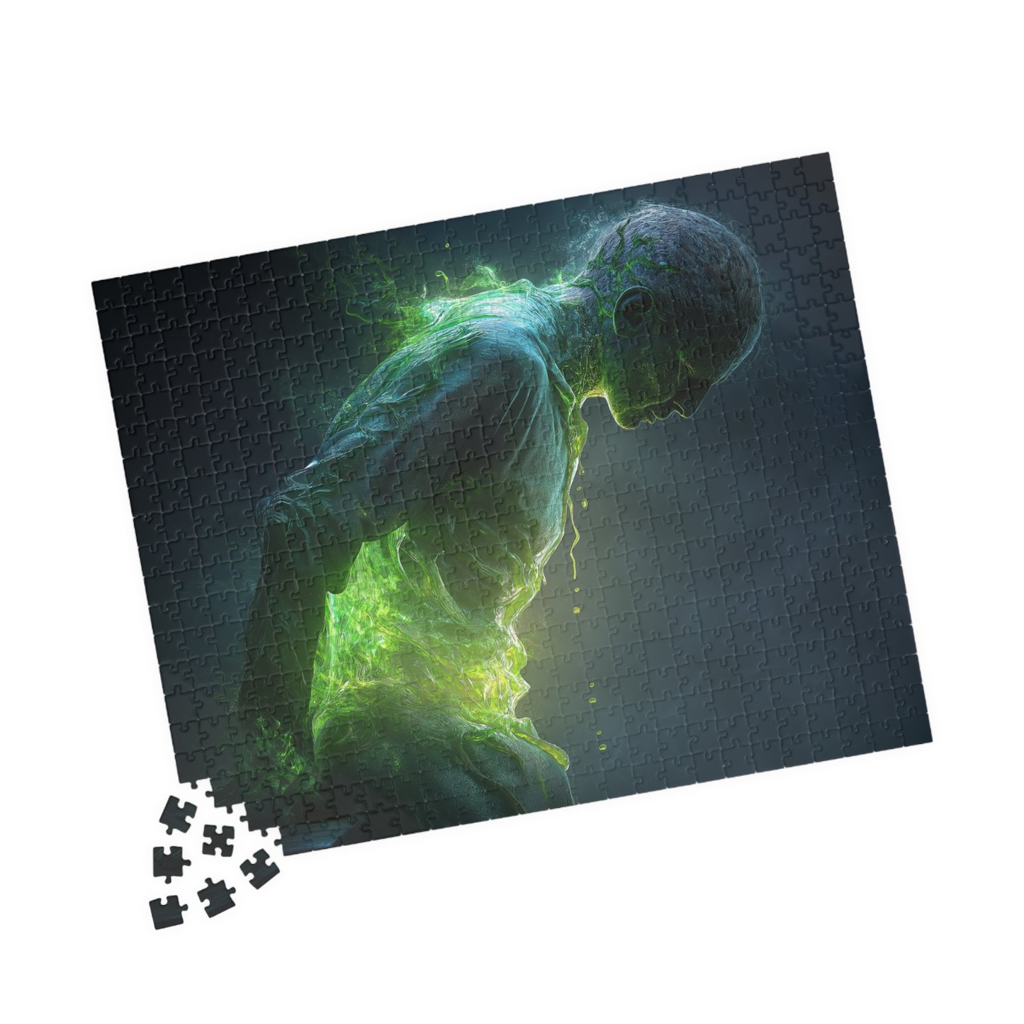 Corrosive Metamorphosis, The Toxic Bloom (Jigsaw Puzzle)