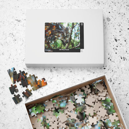 Lupine Prism, Crystalline Wolf (Jigsaw Puzzle)