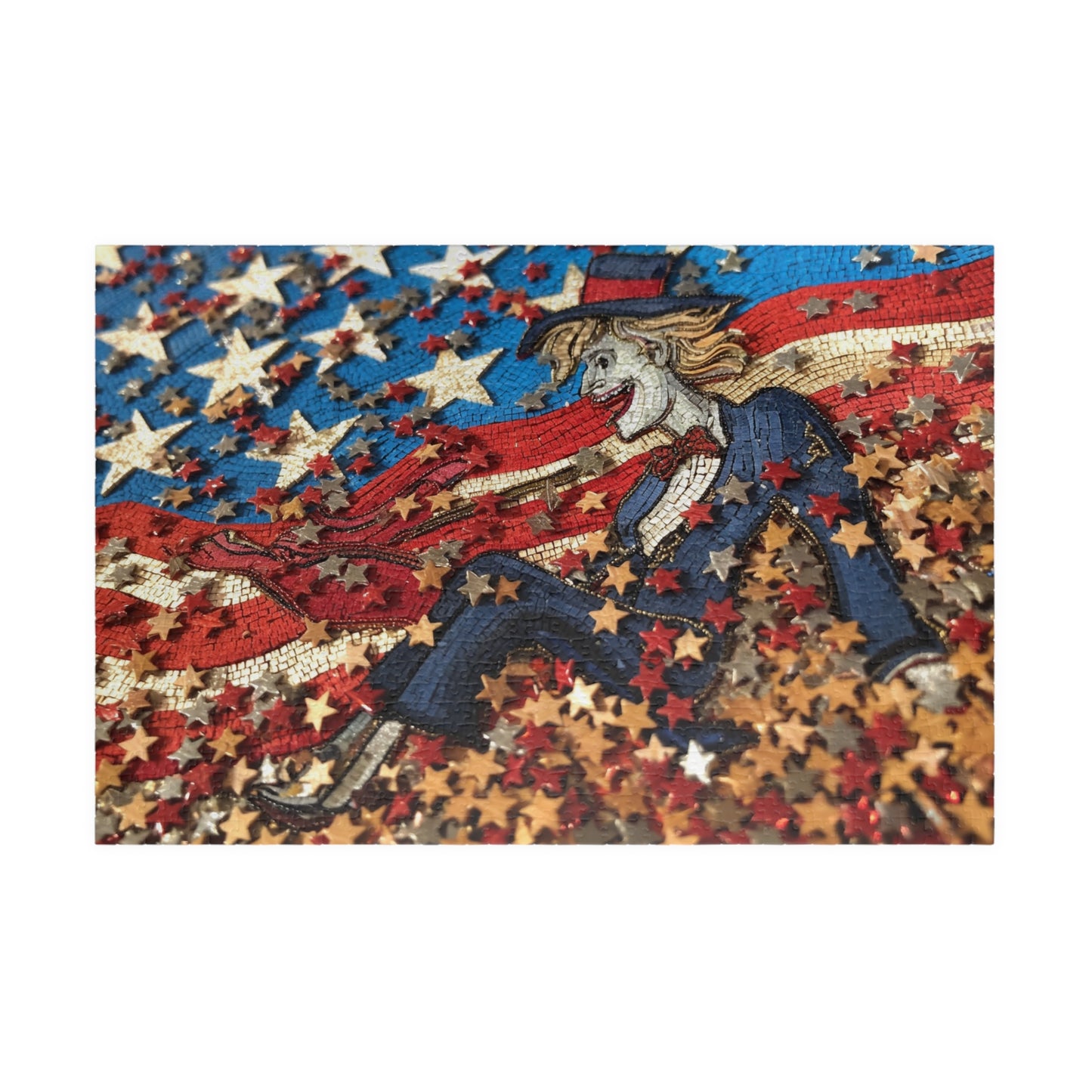 Happy 4th Of July, Time for a Party (Jigsaw Puzzle)