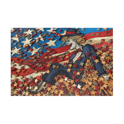 Happy 4th Of July, Time for a Party (Jigsaw Puzzle)