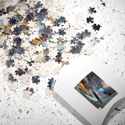 Waterfall on Mars, Gift from the Dirt (Jigsaw Puzzle)