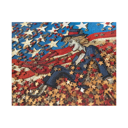 Happy 4th Of July, Time for a Party (Jigsaw Puzzle)
