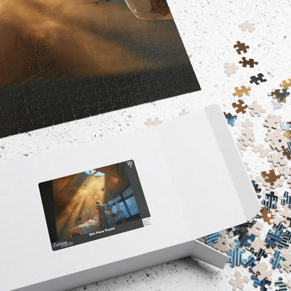 Quiet Heroine, Hope Woven in White (Jigsaw Puzzle)