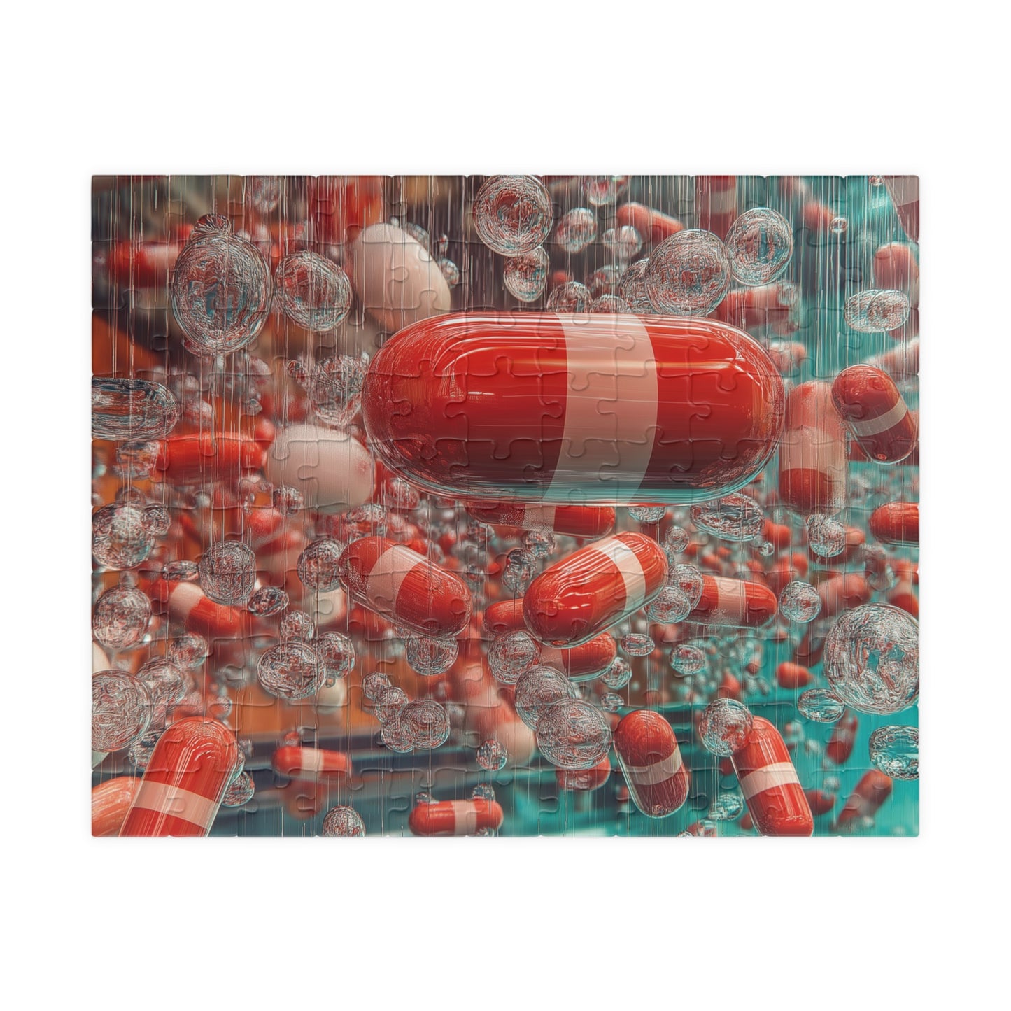 It's raining meds, spring time (jigsaw puzzle)