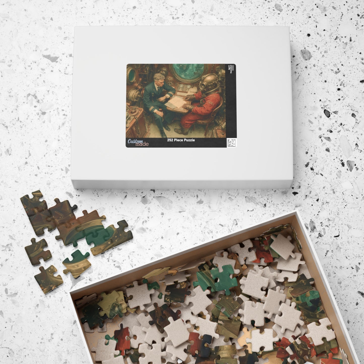 Iron Coffin Diplomacy, Submerged Negotiations (Jigsaw Puzzle)