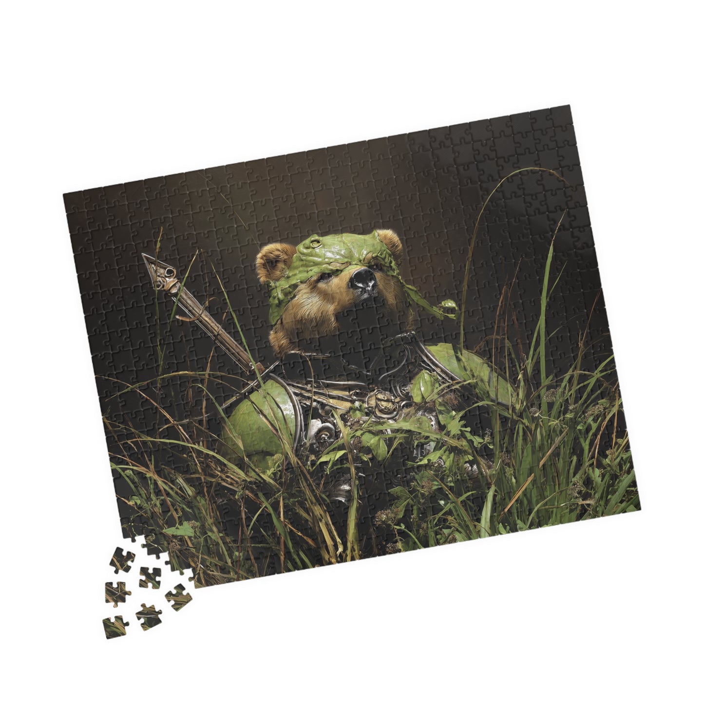 Bear Frog, The Woodland Guardian (Jigsaw Puzzle)