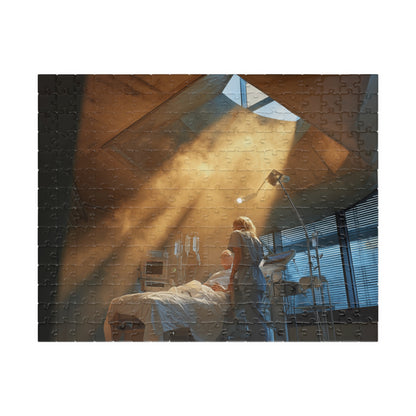 Quiet Heroine, Hope Woven in White (Jigsaw Puzzle)