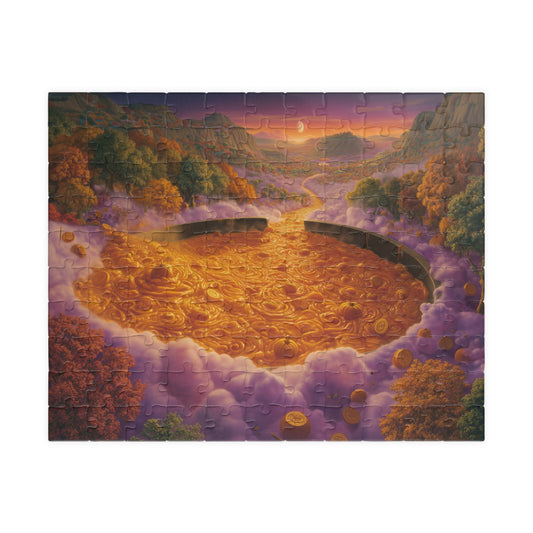 Pumpkin Soup Valley, Autumn's Bounty (Jigsaw Puzzle)