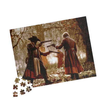 The Duel At Dawn, Gunsmoke and Resolve (Jigsaw Puzzle)