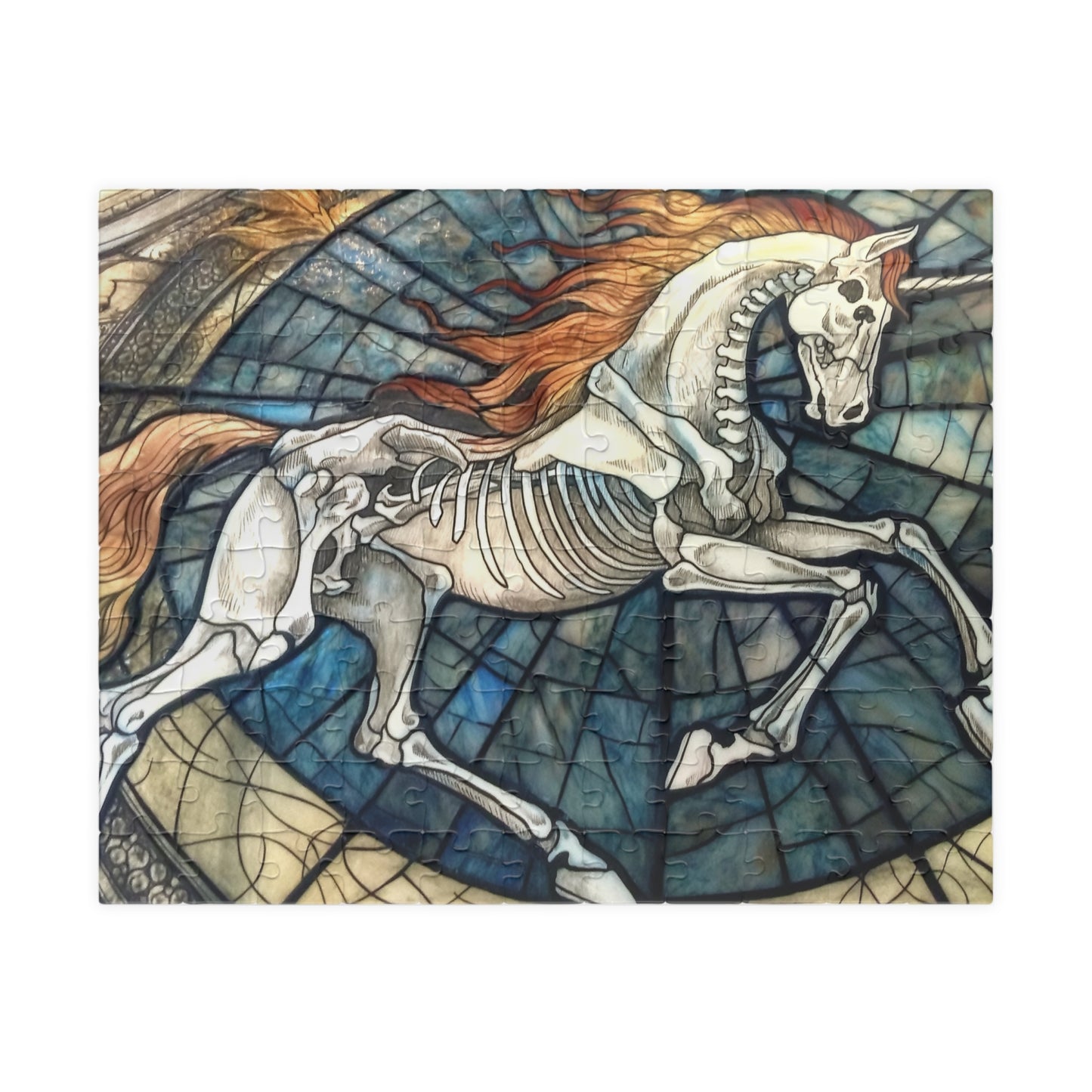 Phantom of the Glade, Stained Unicorn (Jigsaw Puzzle)