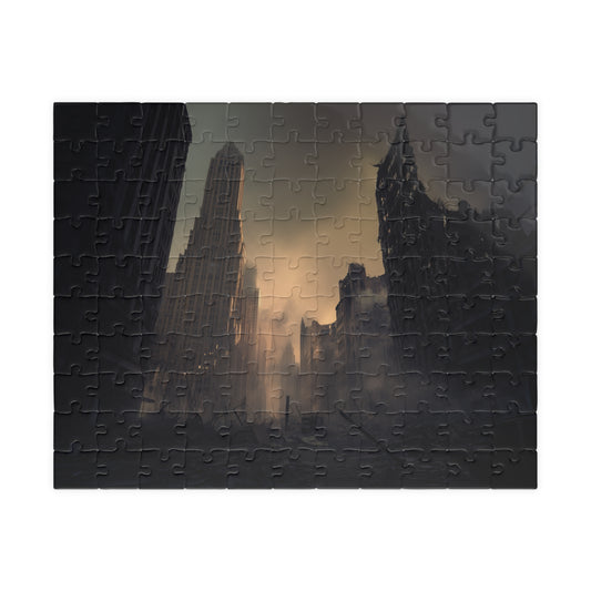 Urban Desolation, The Last Dawn of Metropolis (Jigsaw Puzzle)