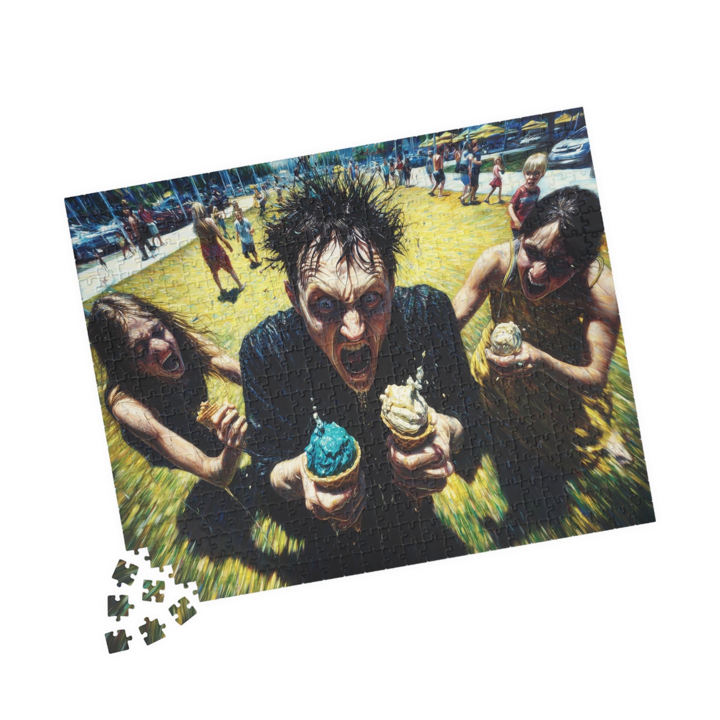 I Scream For Ice Cream, Sugar Frenzy at High Noon (Jigsaw Puzzle)