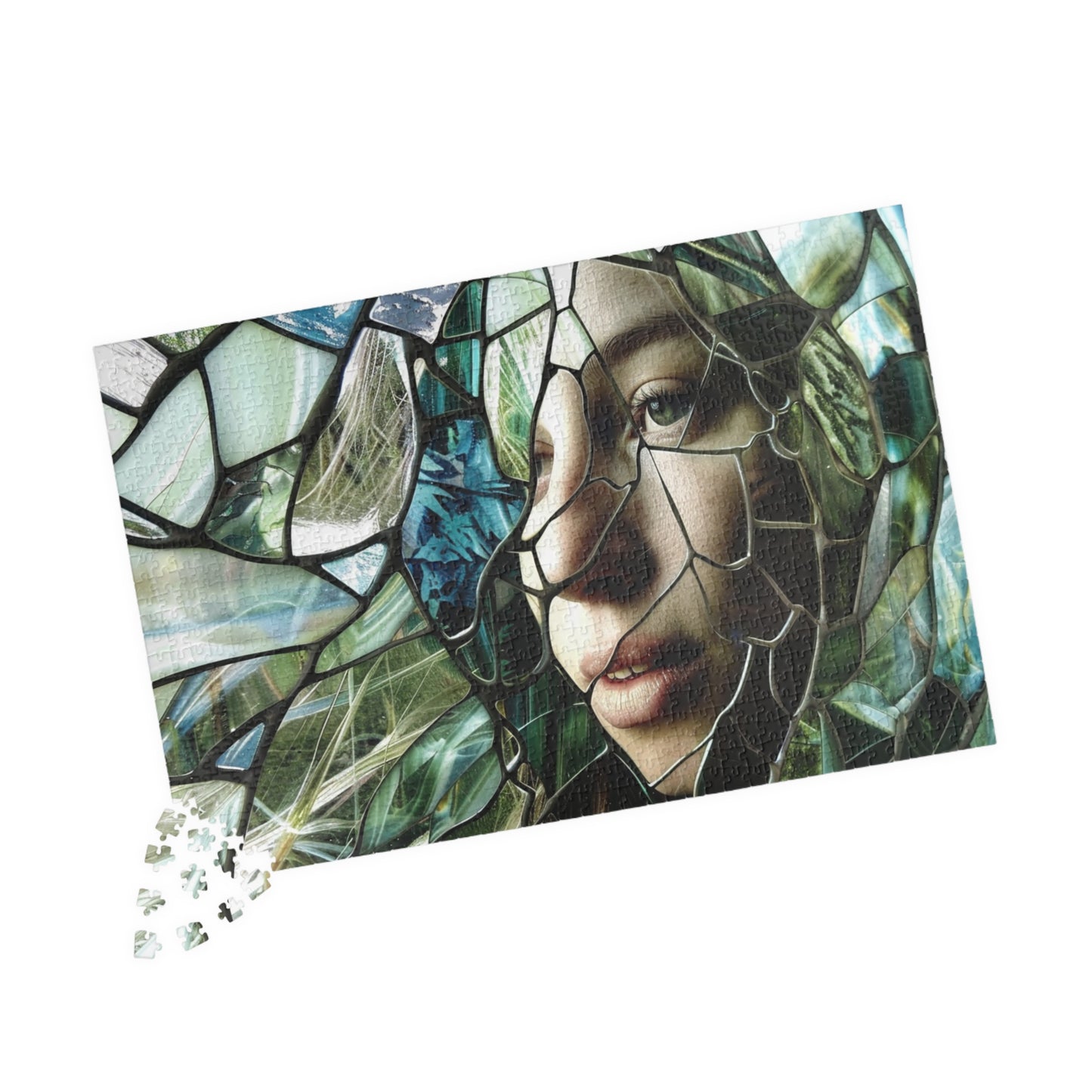 Human in Pieces, Shimmering Flesh (Jigsaw Puzzle)