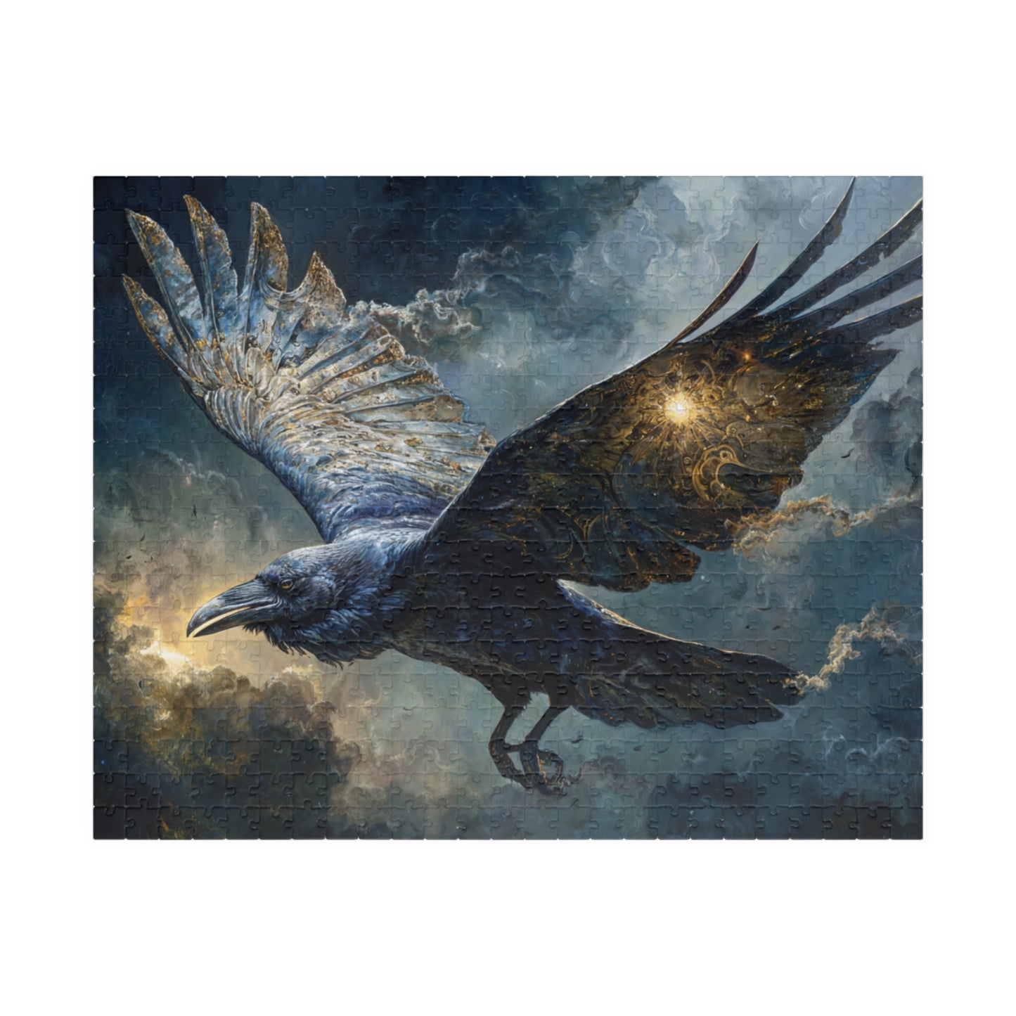 Cosmic Wing, Gilded Omens (Jigsaw Puzzle)