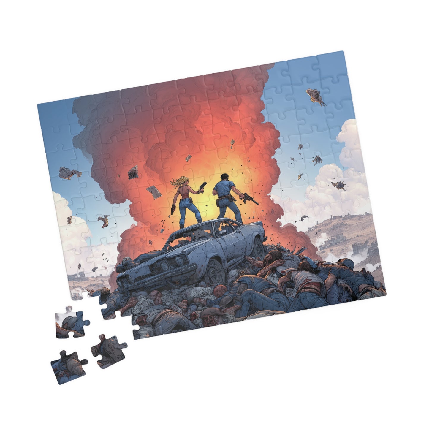 Wasteland Warriors, The Survivors' Summit (Jigsaw Puzzle)