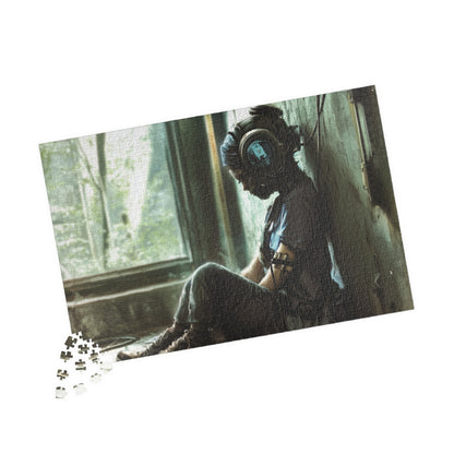 Plugged In, A Dystopian Virtual Connection (jigsaw puzzle)