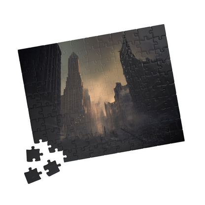 Urban Desolation, The Last Dawn of Metropolis (Jigsaw Puzzle)
