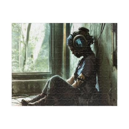 Plugged In, A Dystopian Virtual Connection (jigsaw puzzle)