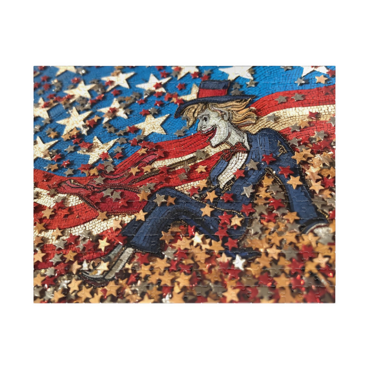 Happy 4th Of July, Time for a Party (Jigsaw Puzzle)