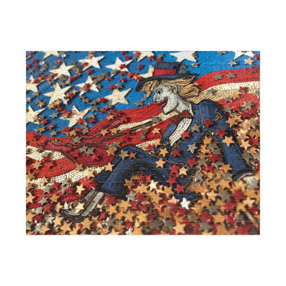 Happy 4th Of July, Time for a Party (Jigsaw Puzzle)
