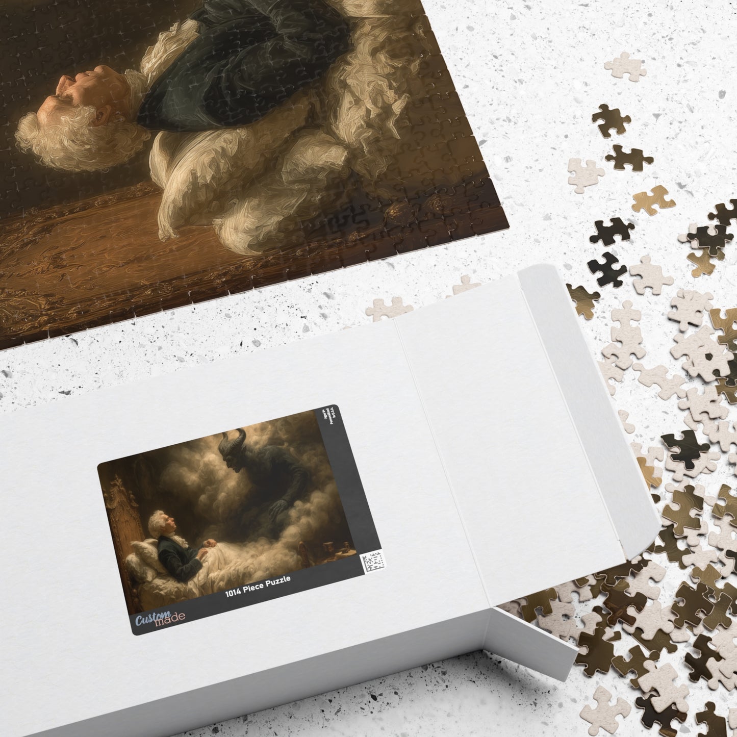 Dying Man's Vision, Last Rites and First Fears (Jigsaw Puzzle)